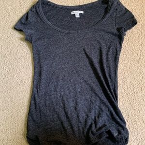 Heathered Dark Gray Short Sleeve Shirt